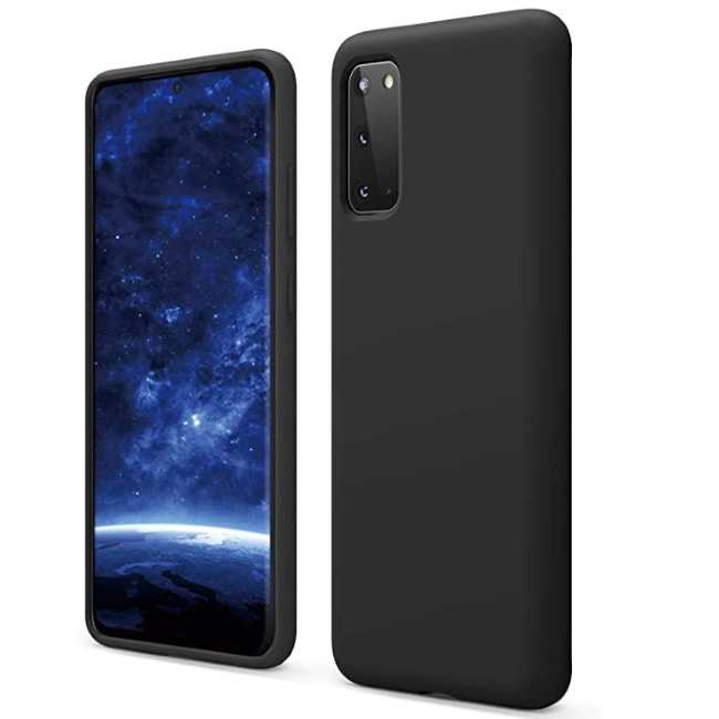 Riff Thin AND Soft Back Case for Galaxy S20+ Black