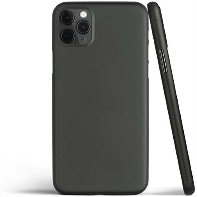 Riff Thin AND Soft Back Case for iPhone 11 Pro, Dark Green