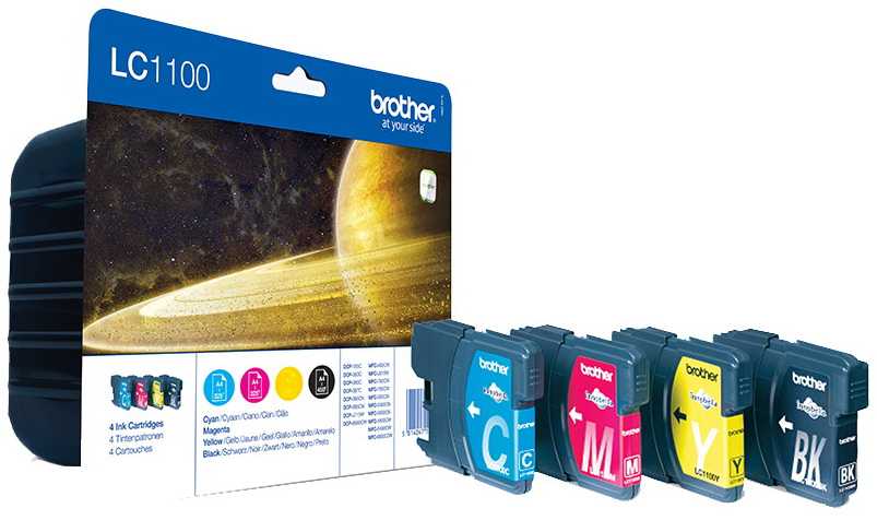 BROTHER Patrone LC-1100VALBP Multipack (LC1100VALBP)