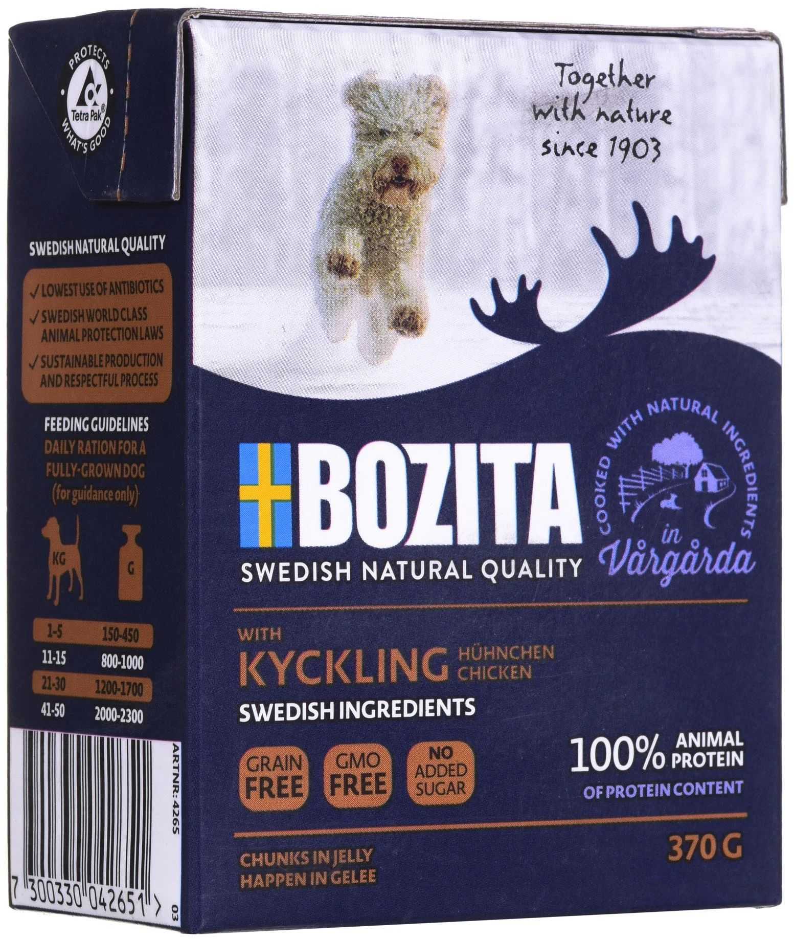 BOZITA Chicken Chunks in Jelly 370g