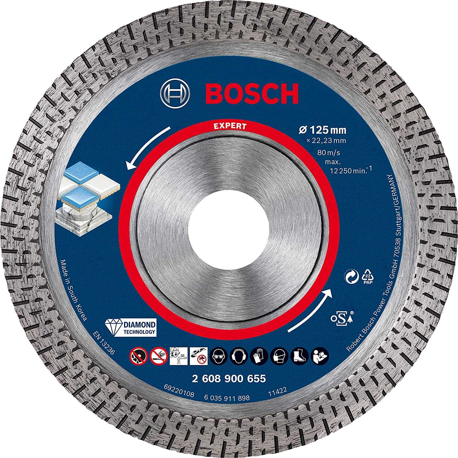 Bosch Powertools Diamond Cutting Disc Expert