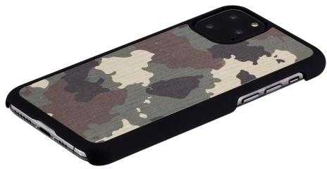MAN AND amp;WOOD "SmartPhone Back Case iPhone 11 Pro" Camouflage Black