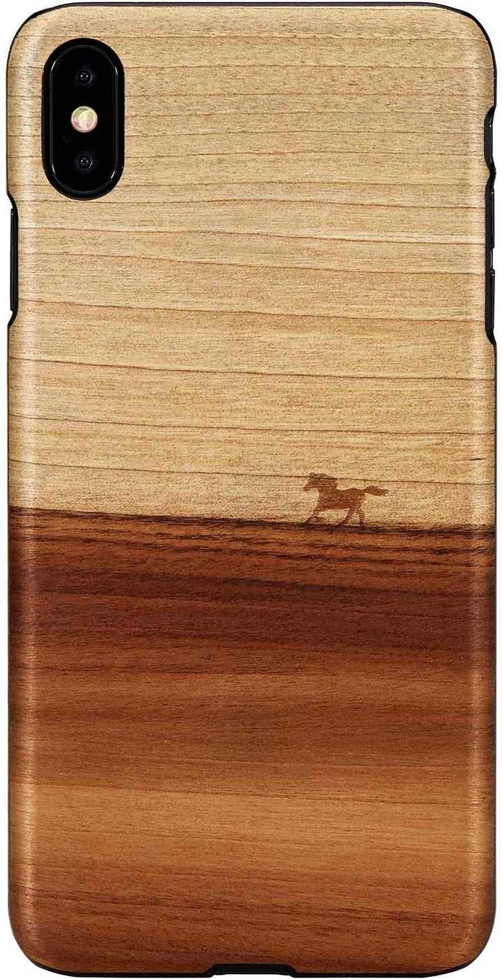 MAN AND amp;WOOD "SmartPhone Back Case iPhone XS Max" Mustang Black