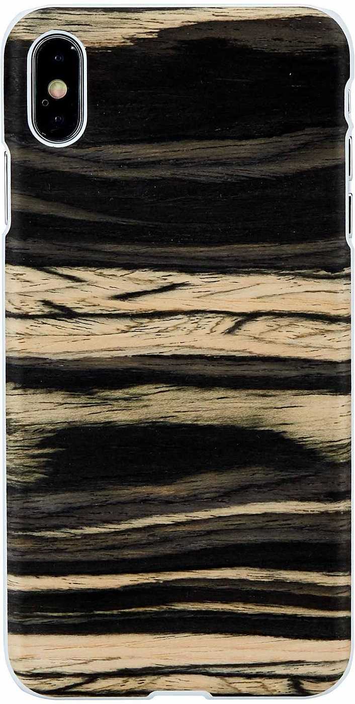 MAN AND amp;WOOD "SmartPhone Back Case iPhone XS Max" White Ebony White