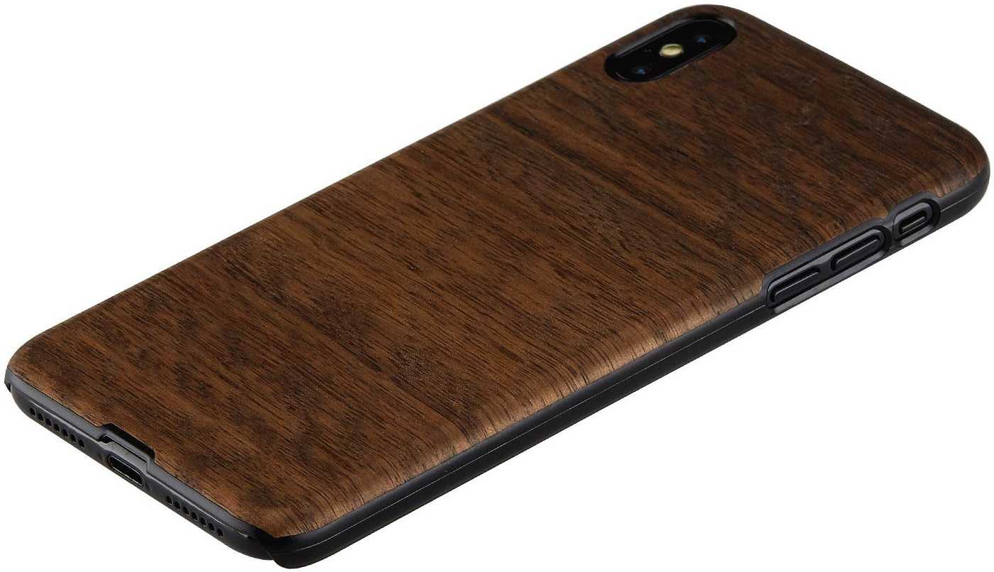 MAN AND amp;WOOD "SmartPhone Back Case iPhone XS Max" Koala Black