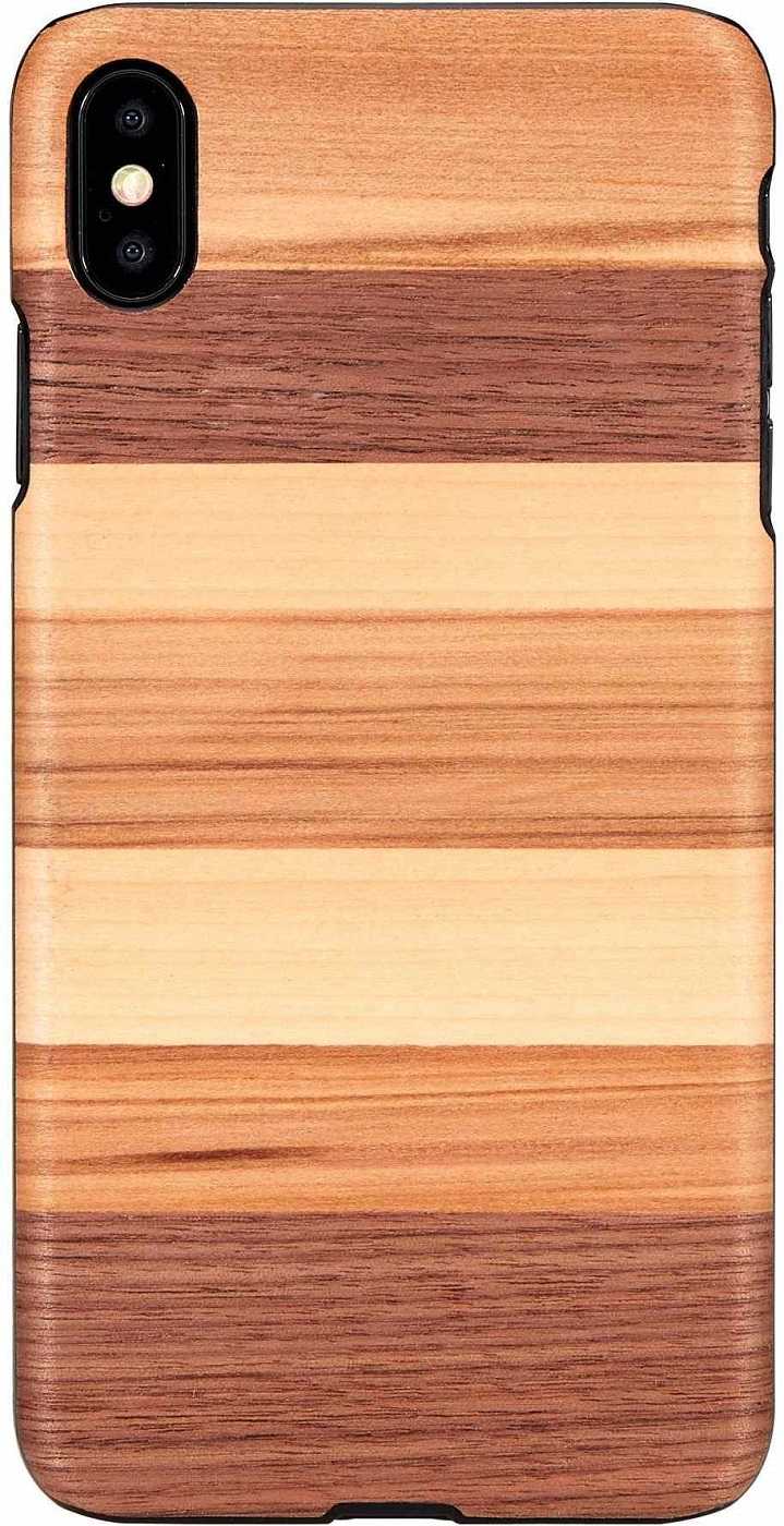 MAN AND amp;WOOD "SmartPhone Back Case iPhone XS Max" Sand Black