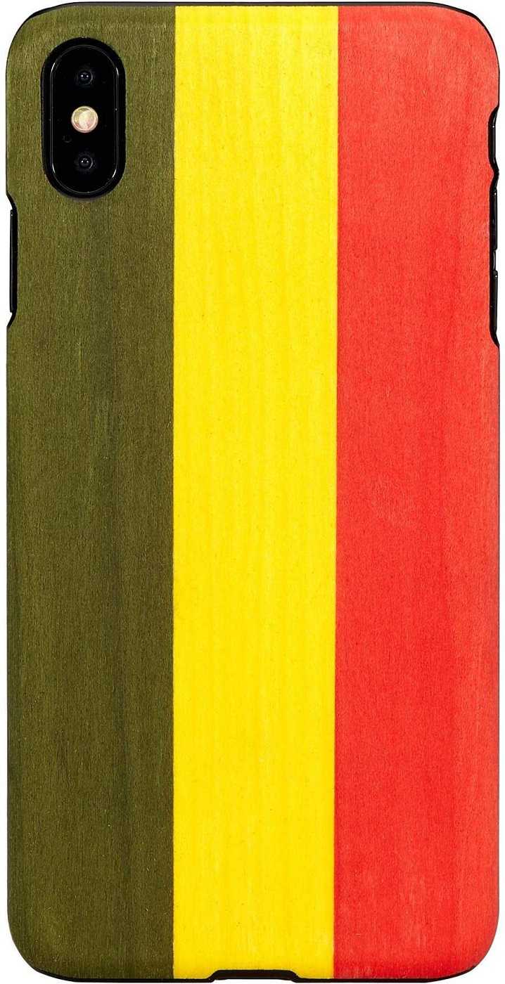 MAN AND amp;WOOD "SmartPhone Back Case iPhone XS Max" Reggae Black