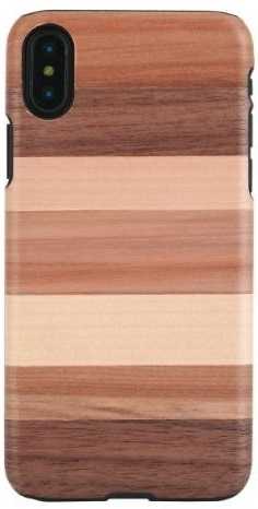 MAN AND amp;WOOD "SmartPhone Back Case iPhone X/XS" Sand Black