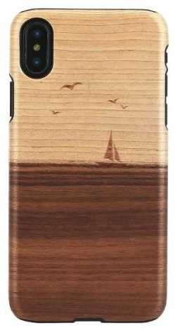 MAN AND amp;WOOD "SmartPhone Back Case iPhone X/XS" Matte Black