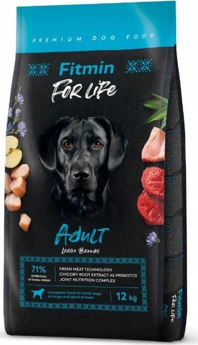 FITMIN For Life Adult Large Breed – dry dog food – 12 kg.