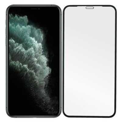 Fusion Accessories "5D Full Glue Tempered Glass for Apple iPhone 11" Black