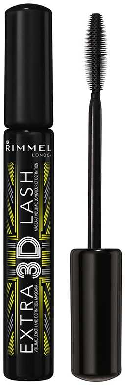 Rimmel London Extra 3D Lash Mascara Extreme Black 8ml