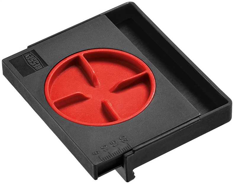 Bessey AV2 spacer, clamp (black / red, set of 4)