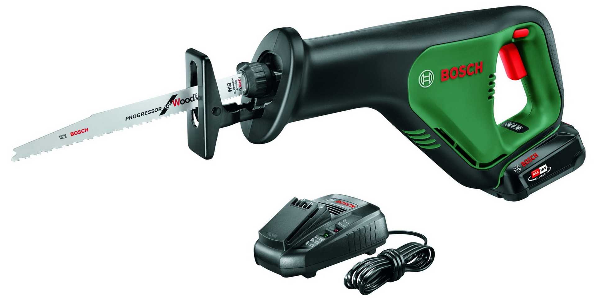 Bosch Powertools Akku-Säbelsäge AdvancedRecip 18 (green/black
