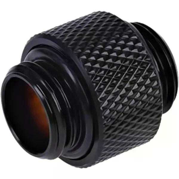 Alphacool HF double nipple 1/4" black