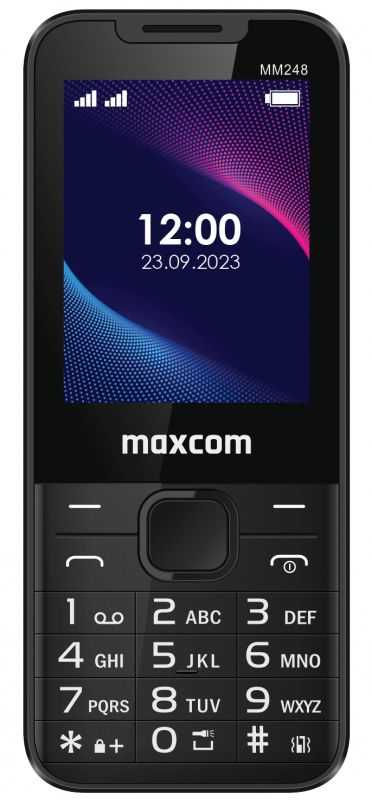 Maxcom Classic MM248 4G Black