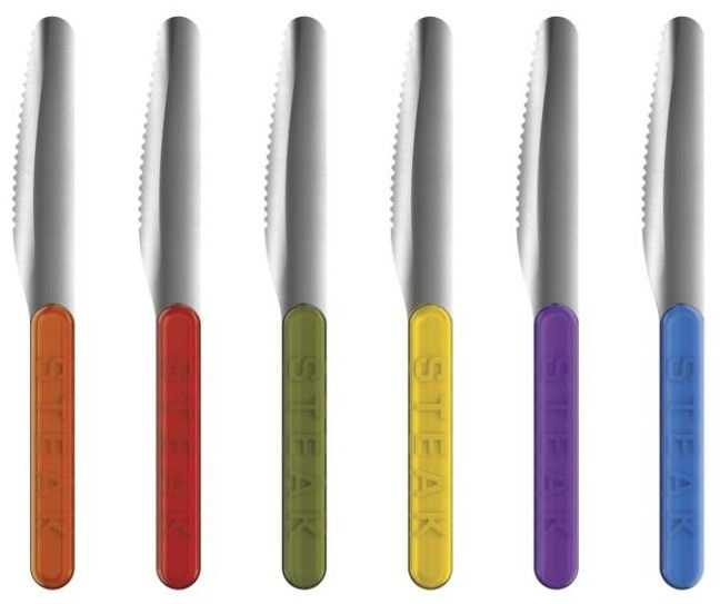 ViceVersa Pointless set of 6 steak knives