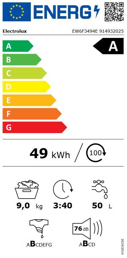 Electrolux EW6F3494E