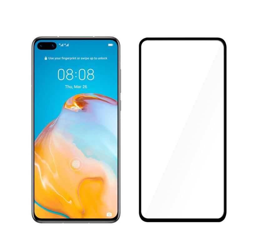 Tellur Tempered Glass 2.5D Full Coverage Glue for Huawei P40