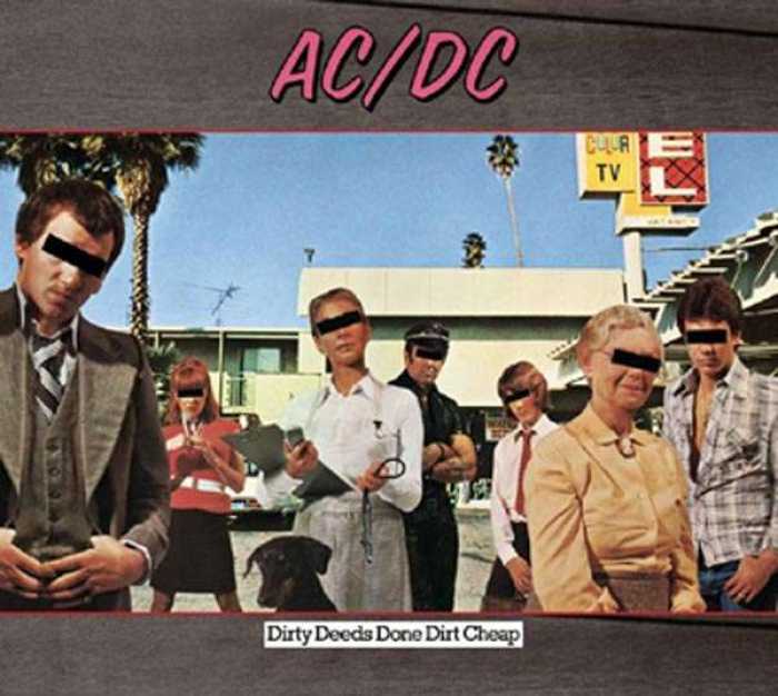 Columbia AC/DC "Dirty Deeds Done Dirt Cheap" (180g)