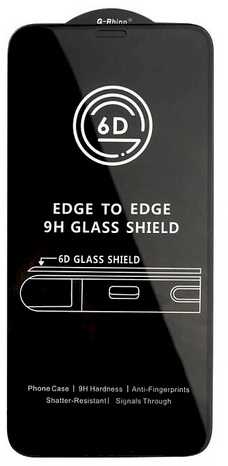 Reals V glass 6D Full Glass with Frame for Galaxy A50 / A30s / A50s - Black