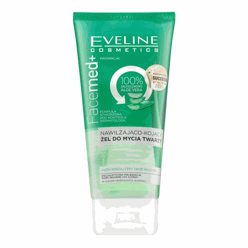 Eveline Facemed+ Aloe Vera facial cleansing gel 150ml