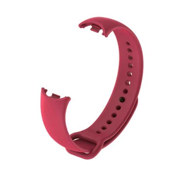 Riff Silicone Strap for Xiaomi Mi Band 8 series, Red