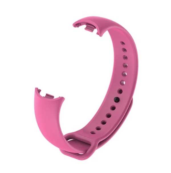 Riff Silicone Strap for Xiaomi Mi Band 8 series, Pink