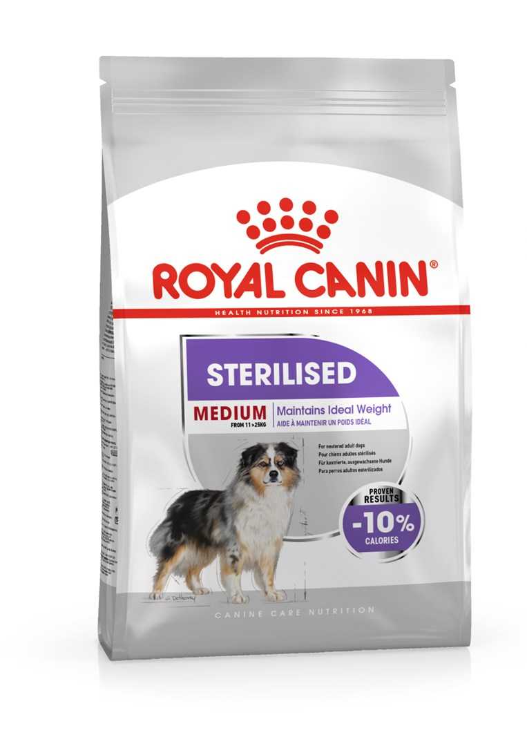 Royal Canin Medium sterilized dry dog food - 3 kg