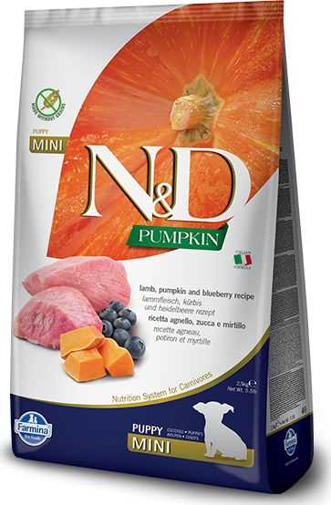 Farmina N AND amp;D Pumpkin Mini Puppy - dry dog food - 2.5 kg.