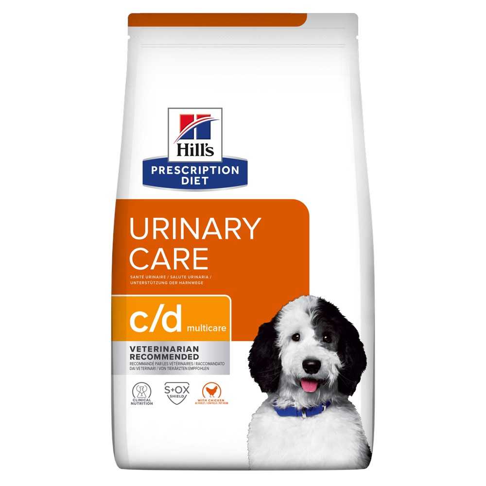 HILLS Hill's Prescription Diet Canine c/d Multicare Dry Dog Food, Chicken, 12