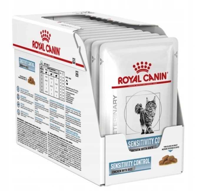 Royal Canin Sensitivity Control Wet cat food Chunks in sauce Chicken w