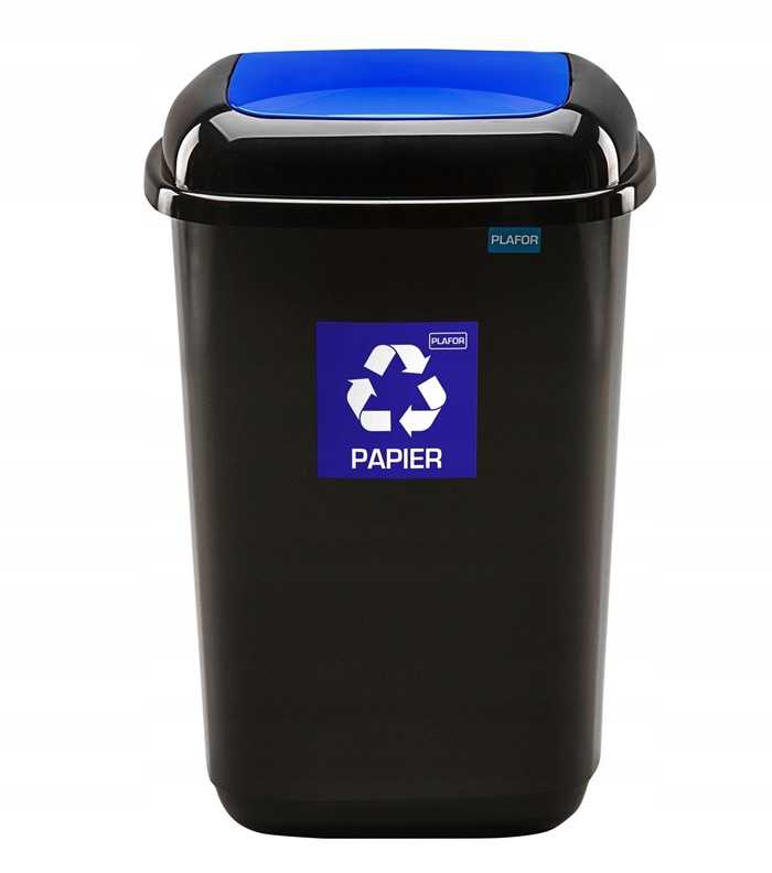 PLAFOR Recycling Bin 12L Blue