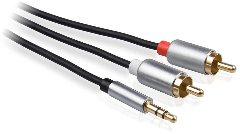 LIBOX LB0092 3.5mm Jack to 2x RCA 1.5m Black