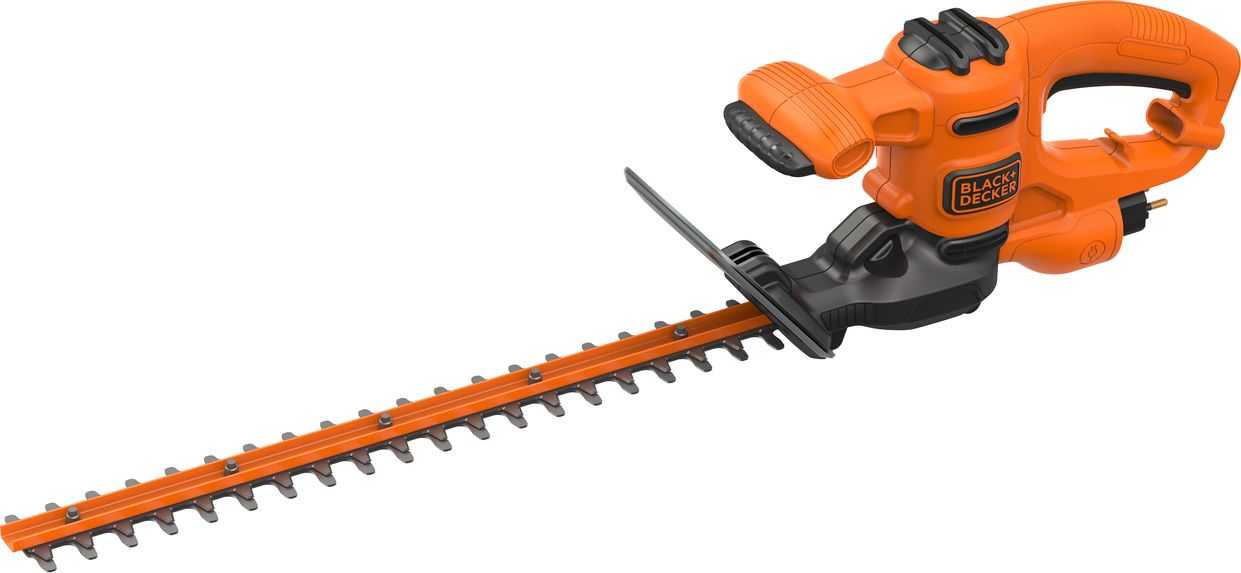 Black AND amp;Decker Black+Decker BEHT201-QS hedge trimmer, 420W — 45 cm blade length, 16 mm