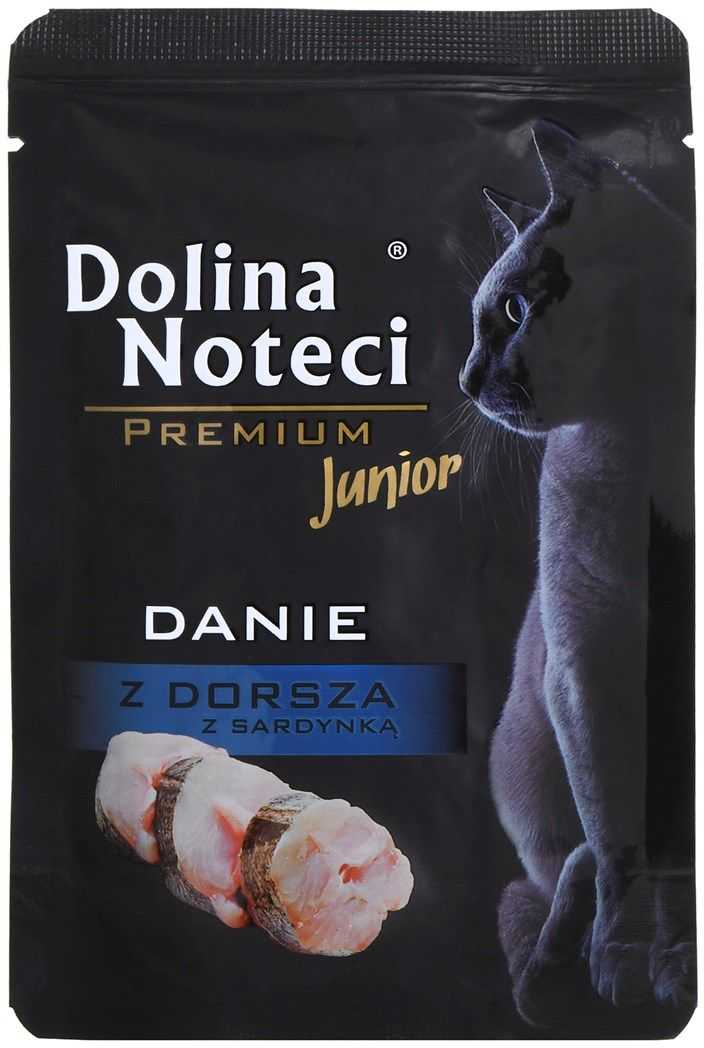 DOLINA NOTECI Premium Junior Cod and Sardine Dish, 85g