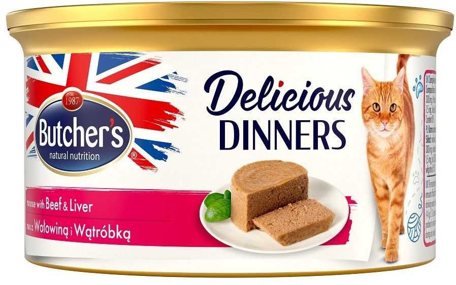 Butcher AND #x27;s Delicious Dinners Beef with Liver, 85g