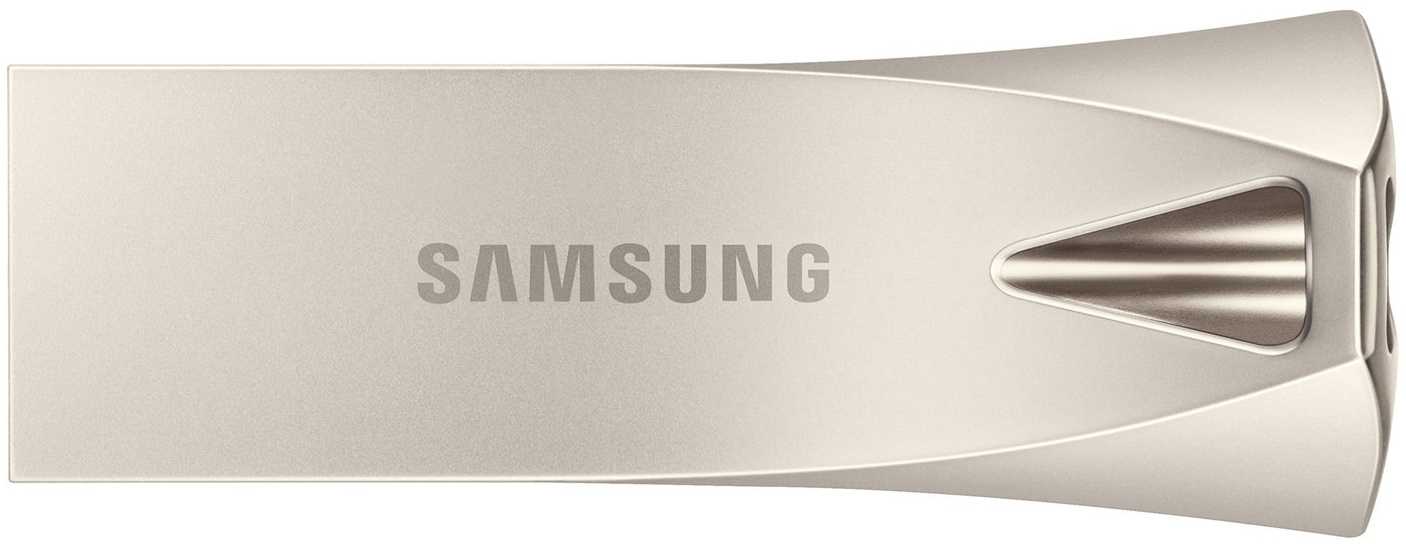 SAMSUNG 64GB BAR Plus USB 3.1 Champagne Silver