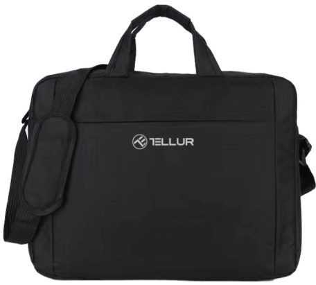 Tellur 15.6" Laptop Bag, Cozy Black