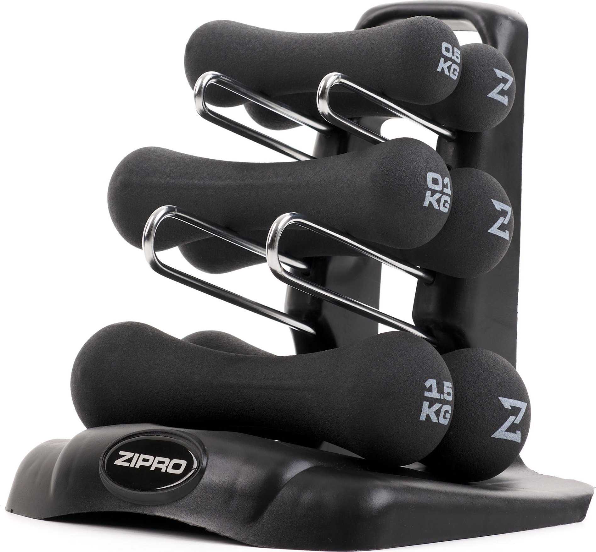 Zipro Neoprene Dumbbell 6-Piece Set