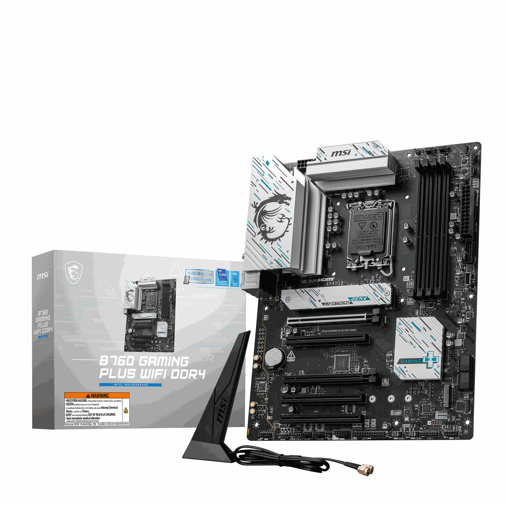MSI Intel 1700 B760 GAMING PLUS WIFI DDR4
