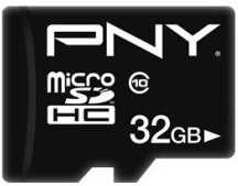 PNY Micro SDHC 32 GB Class 10 P-SDU32G10PPL-GE