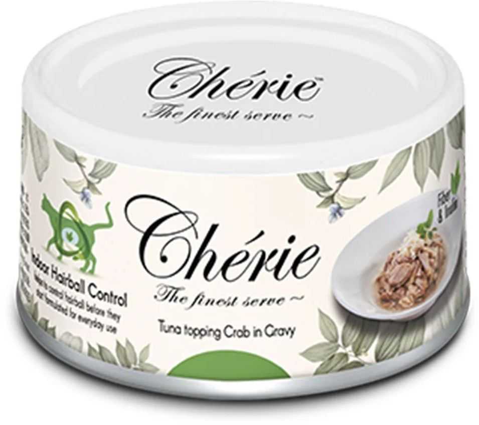 Cherie Tuna topping Crab in Gravy 80g