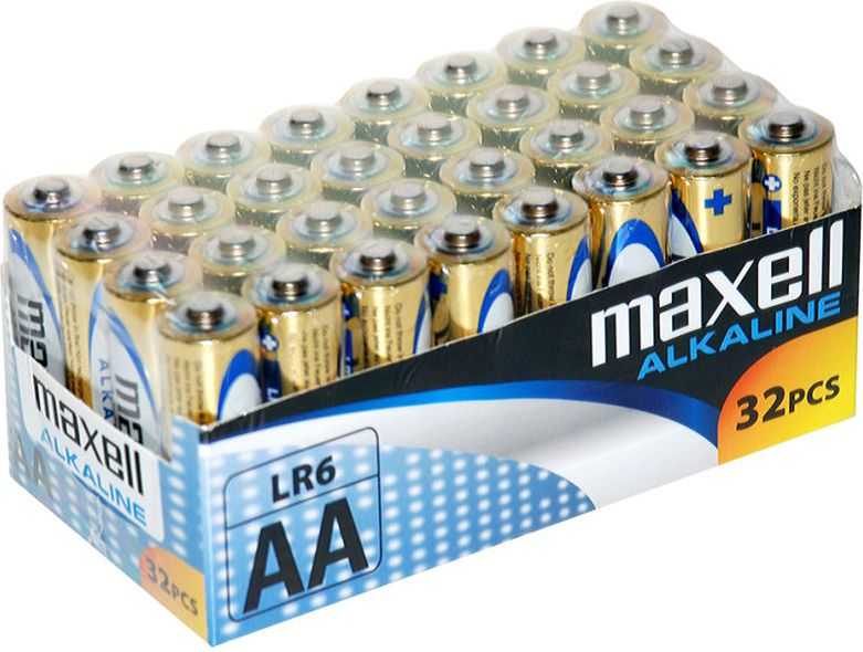 MAXELL AA / R6, 32 pieces.