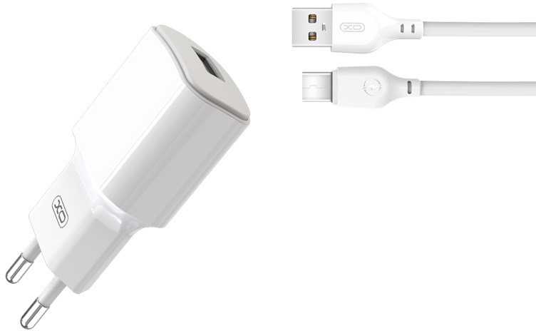XO L73 12W + 1m White USB-C cable