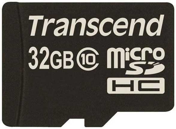 Transcend 32GB micro SDHC