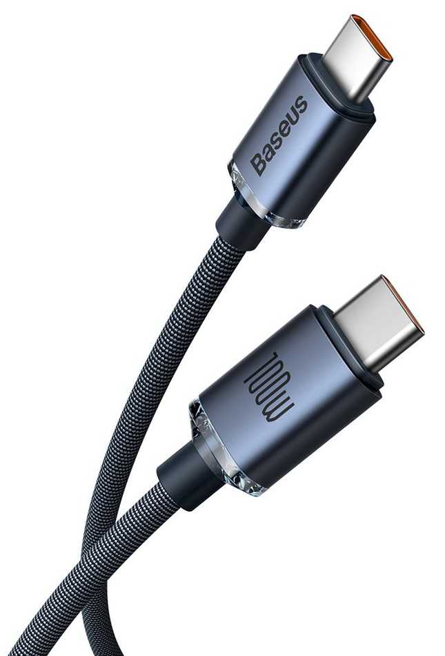 Baseus USB-C to USB-C Crystal Shine