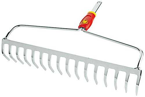 WOLF-GARTEN Smoothing rake DO-M 40 (red/yellow