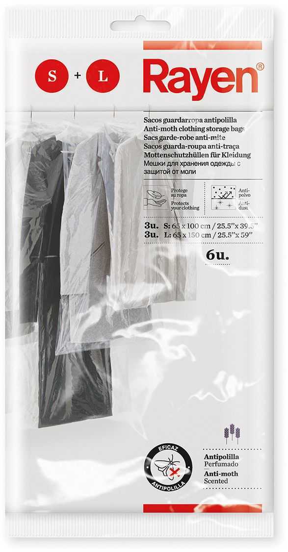 Rayen 6pcs Anti-Moth Storage Bags