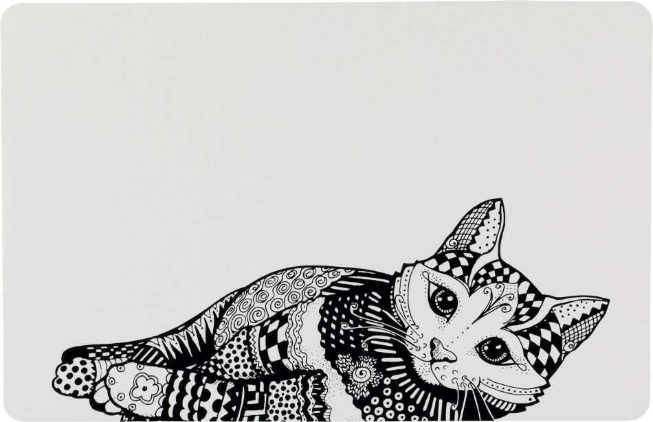 Trixie bowl pad 44x28cm ZENTANGLE